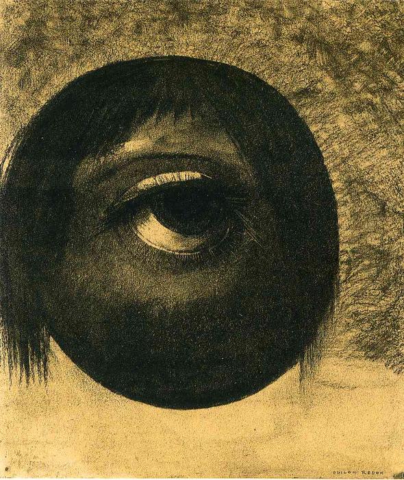 Wikioo.org - Bách khoa toàn thư về mỹ thuật - Vẽ tranh, Tác phẩm nghệ thuật Odilon Redon - Vision