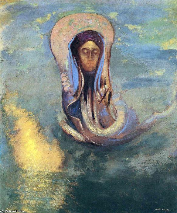 WikiOO.org - Enciclopedia of Fine Arts - Pictura, lucrări de artă Odilon Redon - Oannes