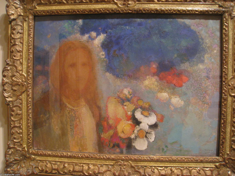 WikiOO.org - Encyclopedia of Fine Arts - Målning, konstverk Odilon Redon - Spring