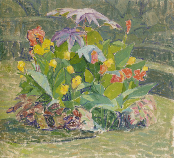 WikiOO.org - Enciklopedija dailės - Tapyba, meno kuriniai Oleksandr Bogomazov (Alexander Bogomazov) - Flowers