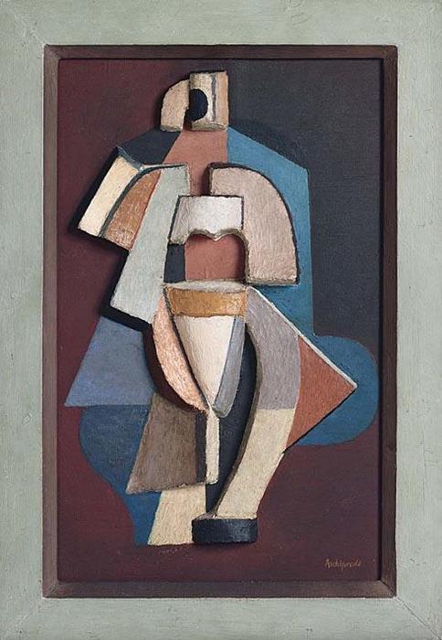 Wikioo.org - The Encyclopedia of Fine Arts - Painting, Artwork by Alexander Porfiryevich Archipenko - Standing Woman