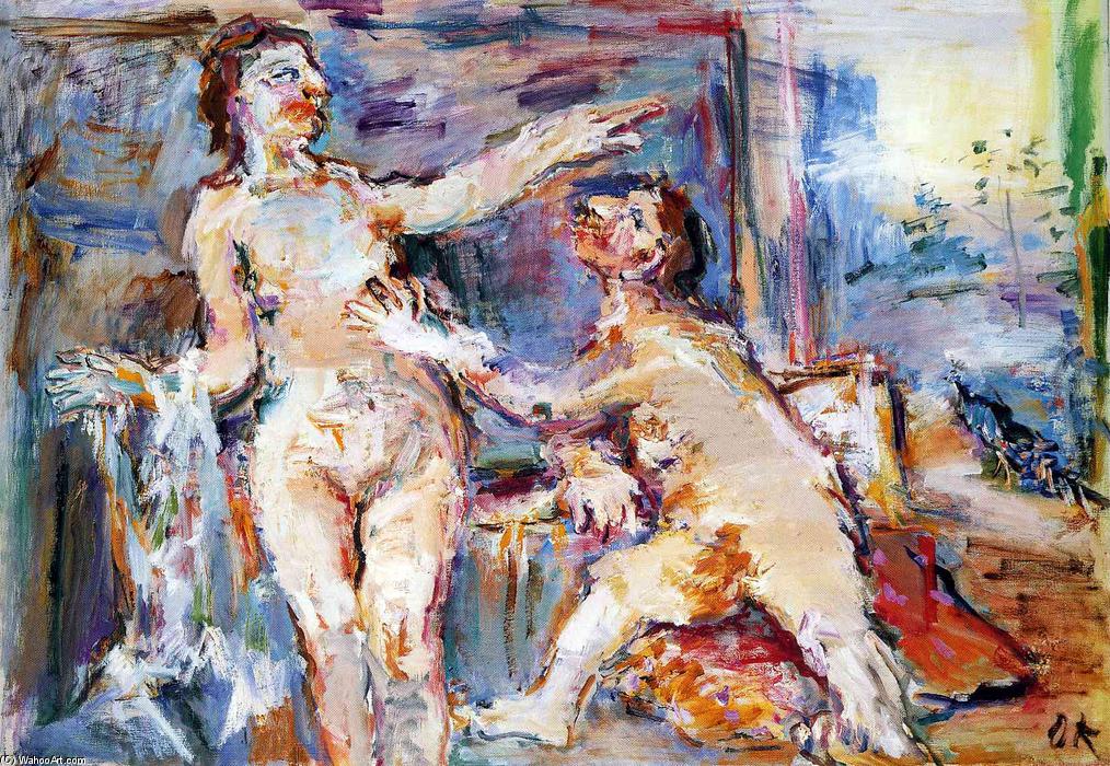 WikiOO.org - אנציקלופדיה לאמנויות יפות - ציור, יצירות אמנות Oskar Kokoschka - The Rejected Lover