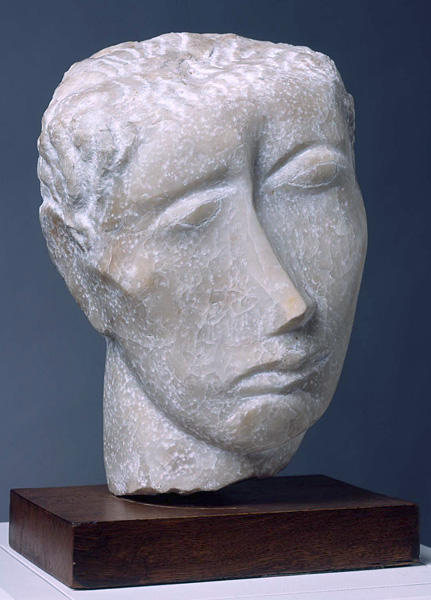 Wikioo.org - The Encyclopedia of Fine Arts - Painting, Artwork by Ossip Zadkine - Human head
