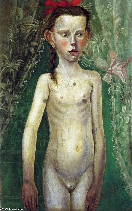 WikiOO.org - Encyclopedia of Fine Arts - Maalaus, taideteos Otto Dix - Little Girl
