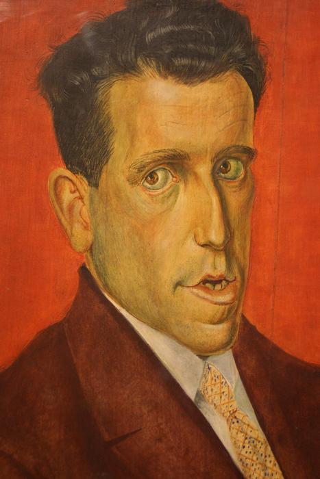 WikiOO.org - دایره المعارف هنرهای زیبا - نقاشی، آثار هنری Otto Dix - Portrait of the Lawyer Hugo Simons