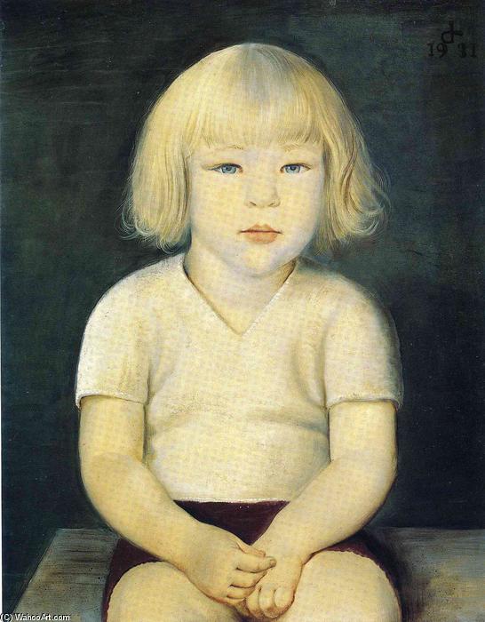 WikiOO.org - Encyclopedia of Fine Arts - Maľba, Artwork Otto Dix - Ursus, Sitting