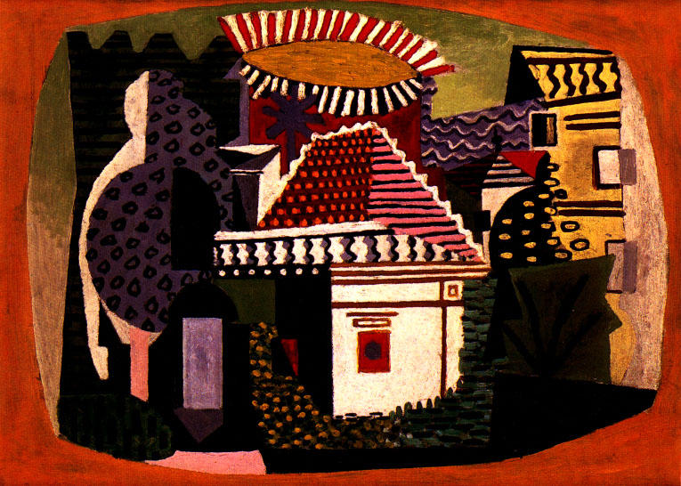 WikiOO.org - 百科事典 - 絵画、アートワーク Pablo Picasso - の風景 ジュアンレパン
