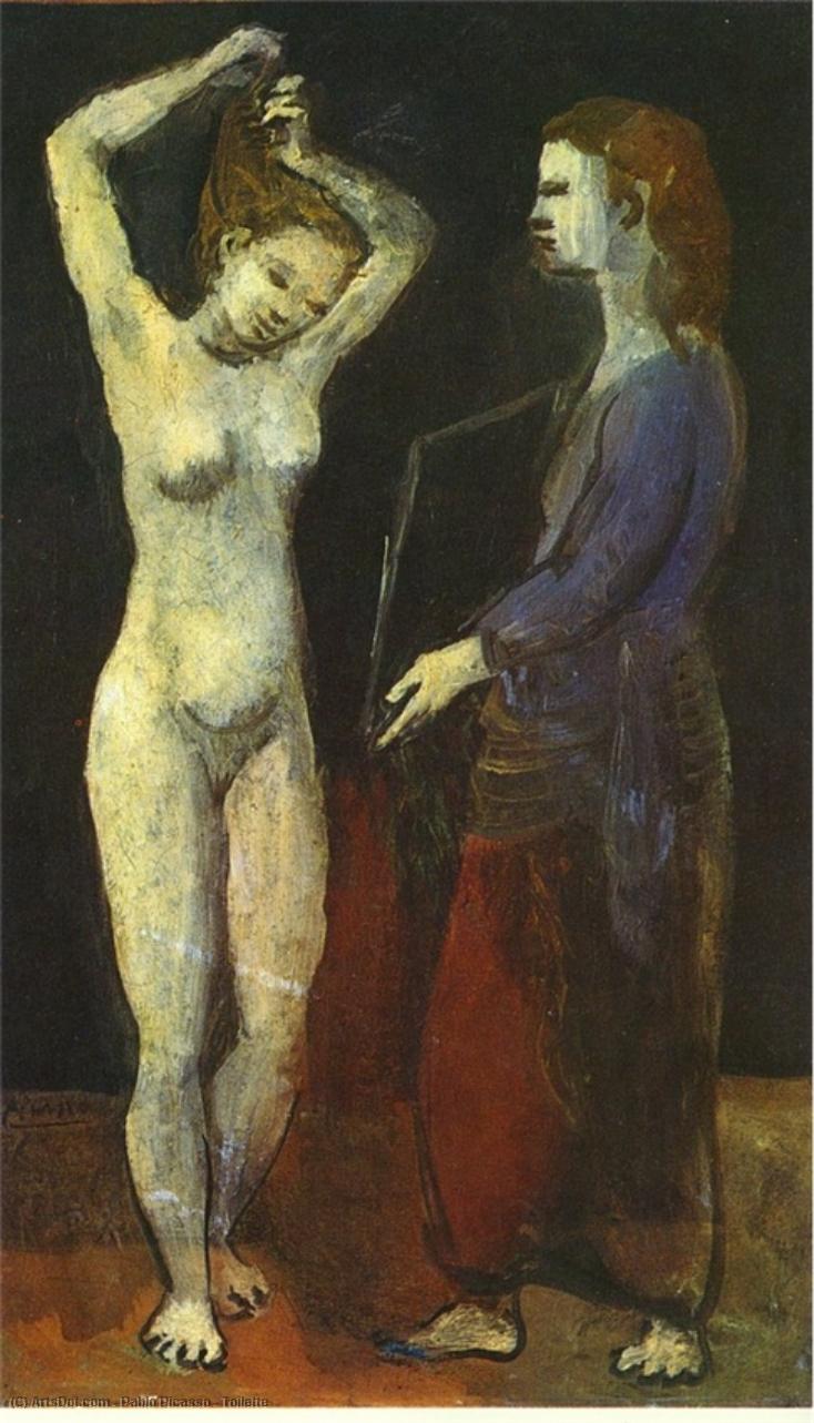 Wikioo.org - The Encyclopedia of Fine Arts - Painting, Artwork by Pablo Picasso - Toilette
