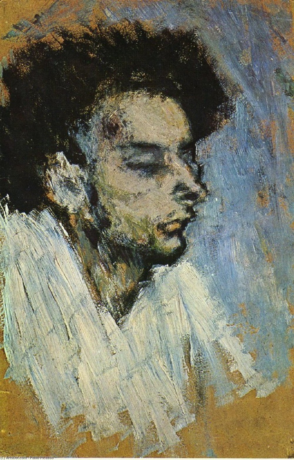 WikiOO.org - Enciklopedija dailės - Tapyba, meno kuriniai Pablo Picasso - The suicide (Casagemas)
