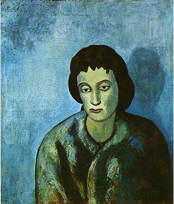 WikiOO.org - Encyclopedia of Fine Arts - Lukisan, Artwork Pablo Picasso - The woman with the edge