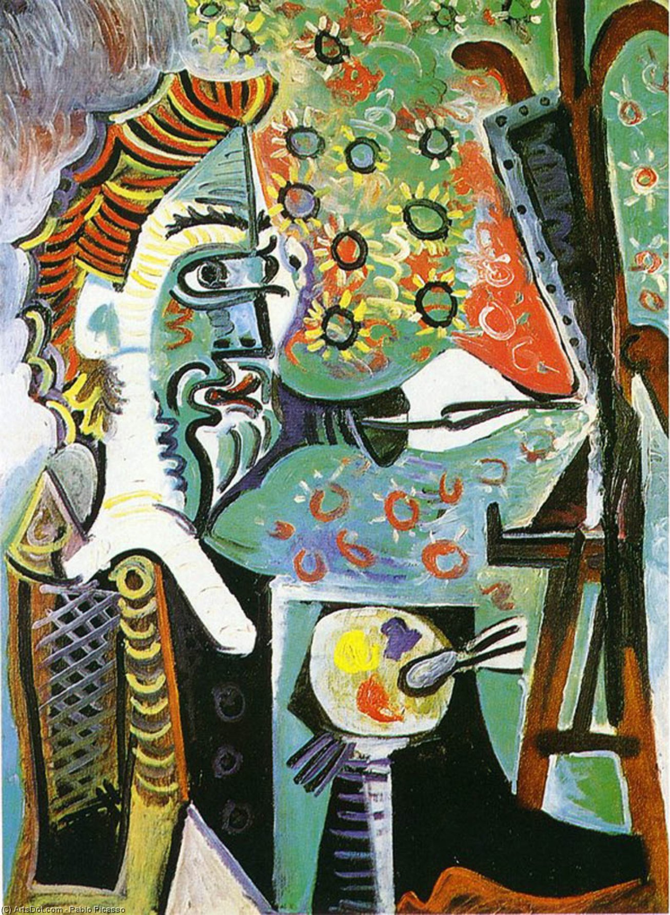 WikiOO.org – 美術百科全書 - 繪畫，作品 Pablo Picasso - 一个艺术家