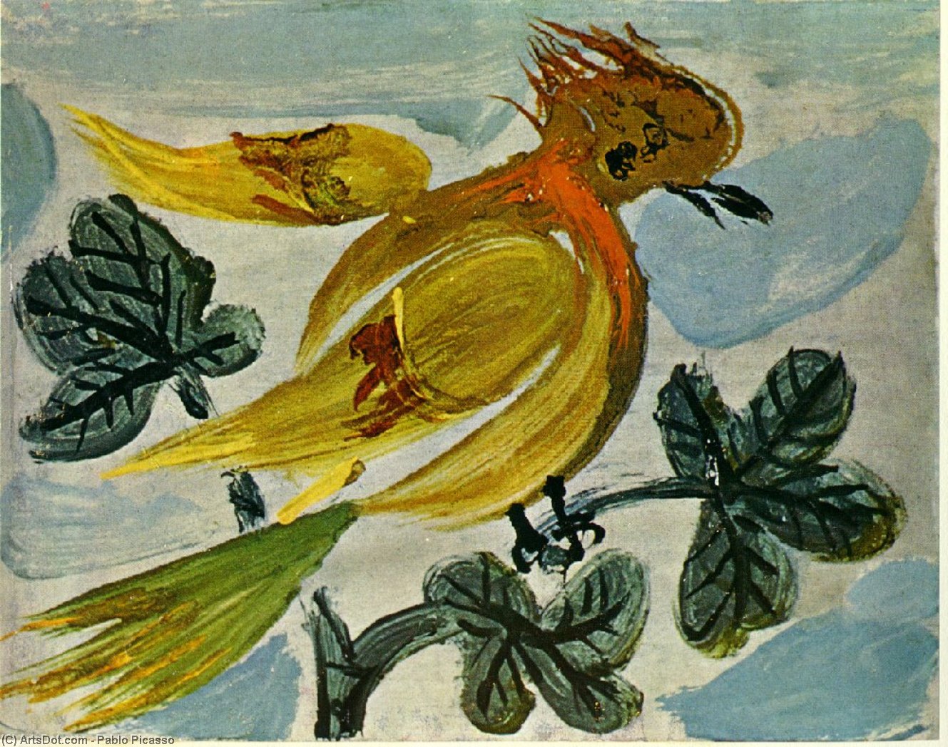 Wikioo.org – L'Enciclopedia delle Belle Arti - Pittura, Opere di Pablo Picasso - senza titolo 13