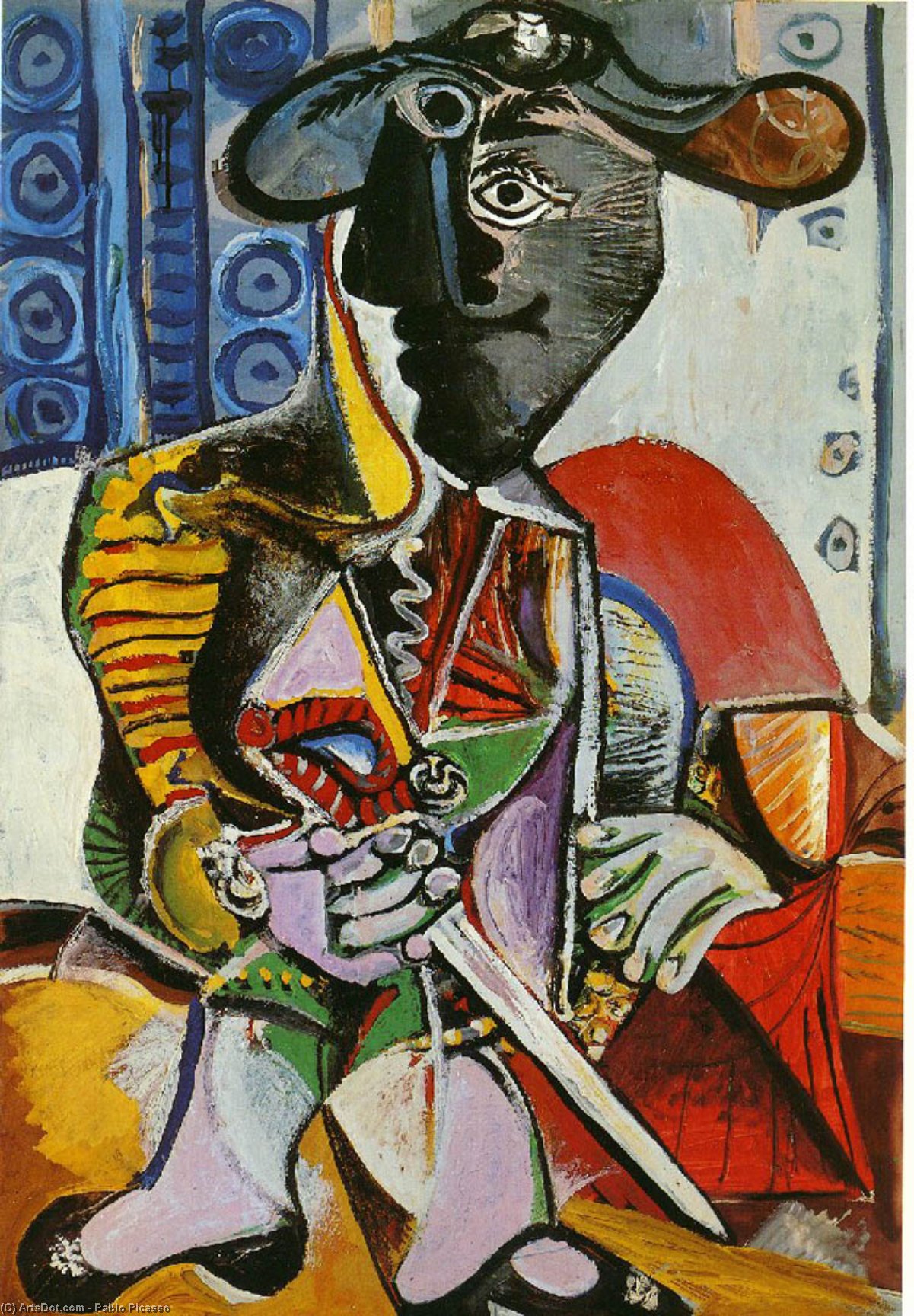 WikiOO.org - Encyclopedia of Fine Arts - Lukisan, Artwork Pablo Picasso - Matador