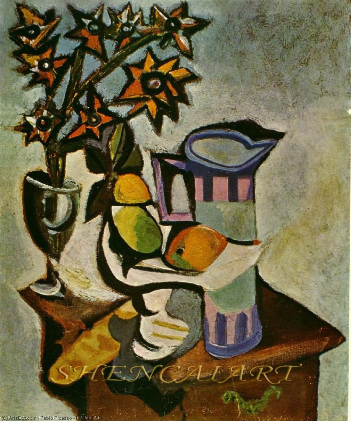 Wikioo.org - The Encyclopedia of Fine Arts - Painting, Artwork by Pablo Picasso - Untitled (43)