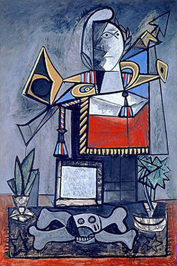 WikiOO.org - Encyclopedia of Fine Arts - Lukisan, Artwork Pablo Picasso - Algerian women