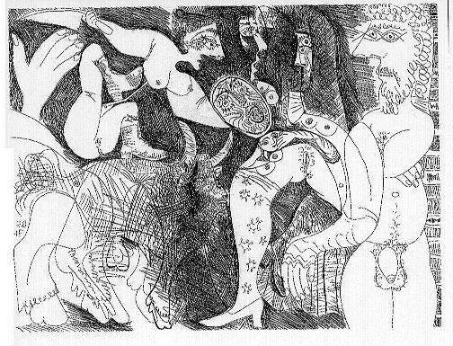 Wikioo.org - Bách khoa toàn thư về mỹ thuật - Vẽ tranh, Tác phẩm nghệ thuật Pablo Picasso - Untitled (65)
