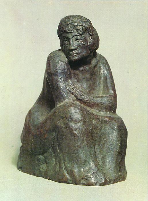 WikiOO.org - Encyclopedia of Fine Arts - Maleri, Artwork Pablo Picasso - Seated woman