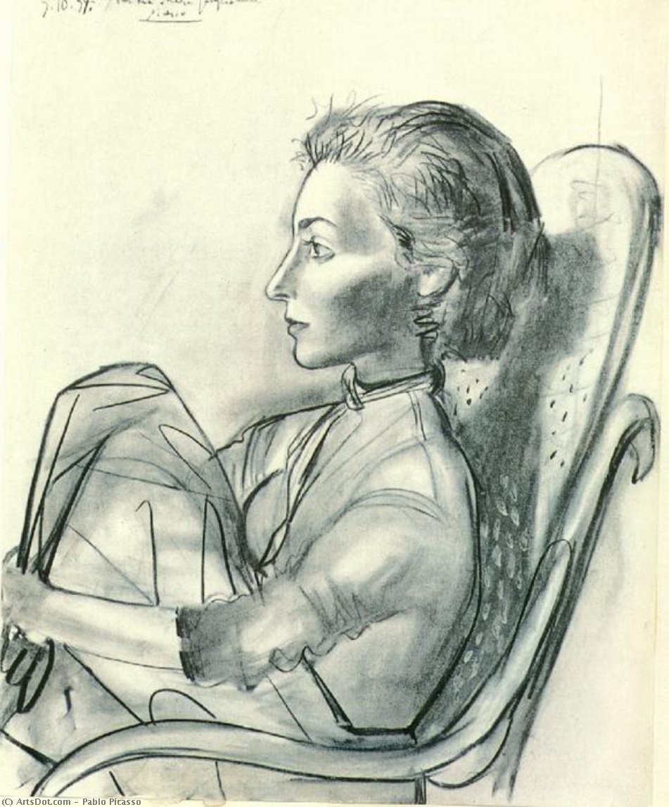 WikiOO.org - Encyclopedia of Fine Arts - Maľba, Artwork Pablo Picasso - Untitled (71)