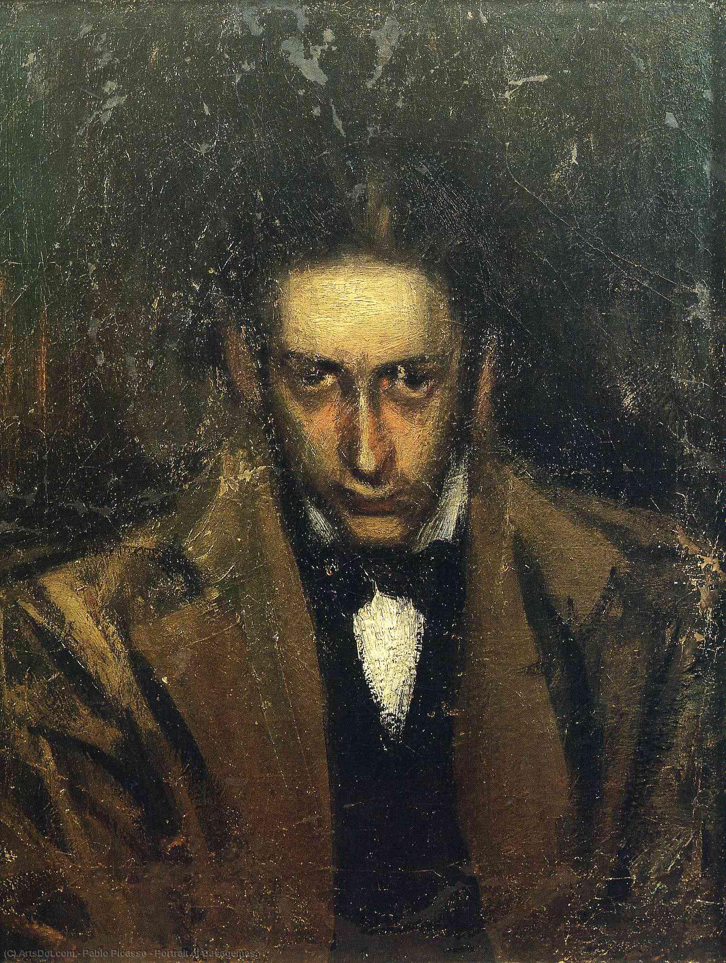 Wikioo.org – L'Encyclopédie des Beaux Arts - Peinture, Oeuvre de Pablo Picasso - Portrait de Casagemas