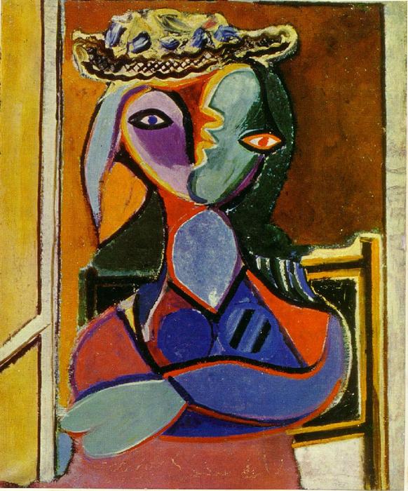 Wikoo.org - موسوعة الفنون الجميلة - اللوحة، العمل الفني Pablo Picasso - Untitled (100)