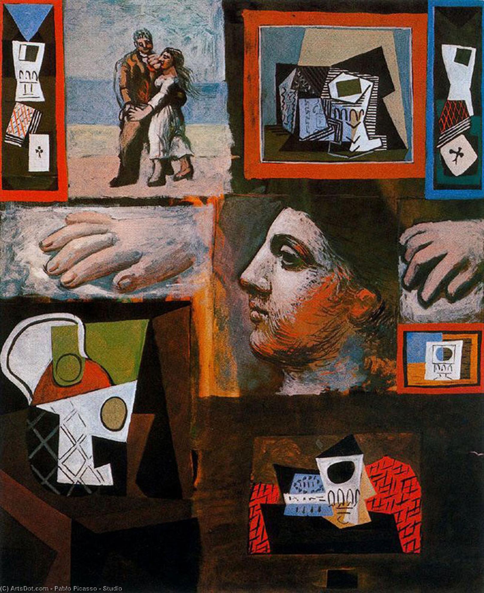 Wikioo.org - The Encyclopedia of Fine Arts - Painting, Artwork by Pablo Picasso - Studio