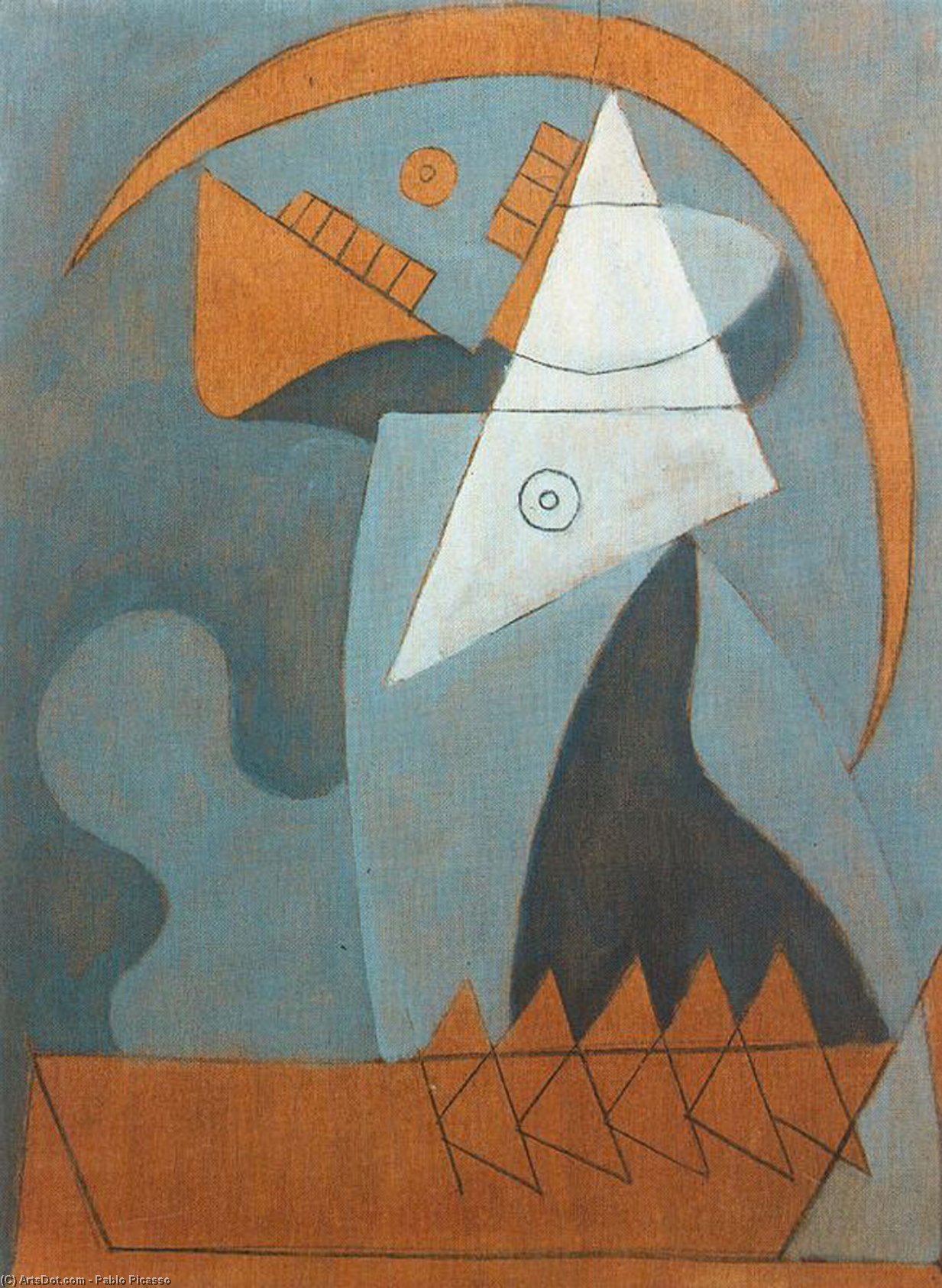 Wikioo.org – La Enciclopedia de las Bellas Artes - Pintura, Obras de arte de Pablo Picasso - cifra