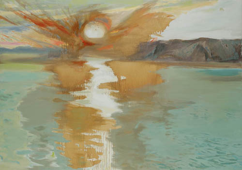 WikiOO.org - Güzel Sanatlar Ansiklopedisi - Resim, Resimler Panayiotis Tetsis - Sunset