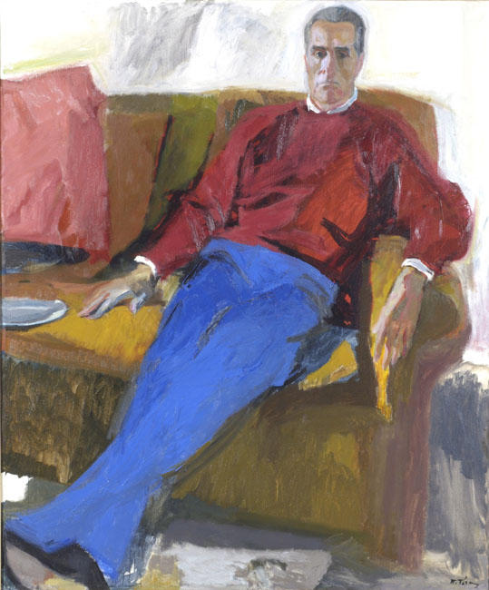 Wikioo.org - The Encyclopedia of Fine Arts - Painting, Artwork by Panayiotis Tetsis - Portrait of A.K