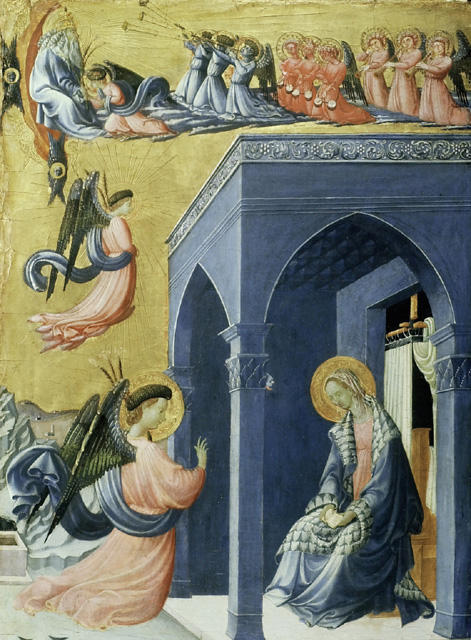 WikiOO.org - Encyclopedia of Fine Arts - Maľba, Artwork Paolo Uccello - The Annunciation