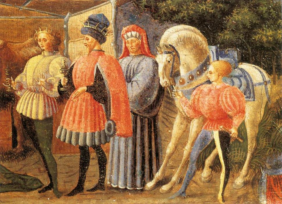 WikiOO.org - Енциклопедия за изящни изкуства - Живопис, Произведения на изкуството Paolo Uccello - The Adoration of the Magi
