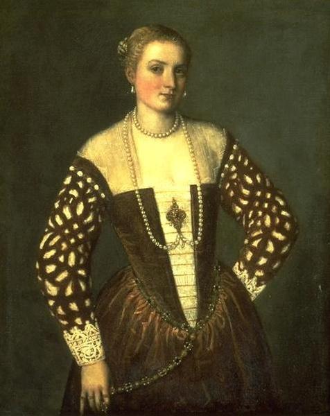 Wikioo.org - The Encyclopedia of Fine Arts - Painting, Artwork by Paolo Veronese - Portrait of a Lady