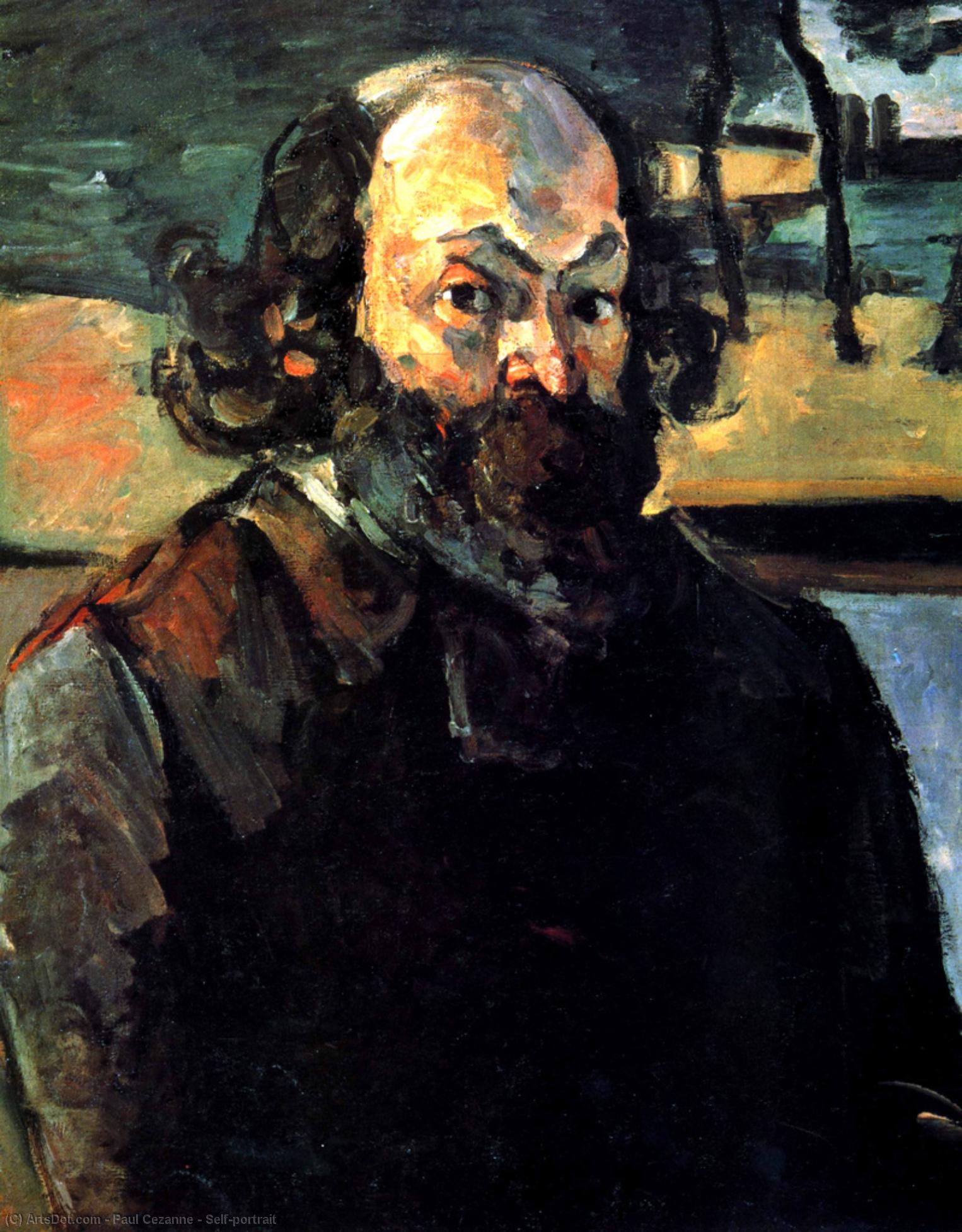 Wikioo.org - The Encyclopedia of Fine Arts - Painting, Artwork by Paul Cezanne - Self-portrait