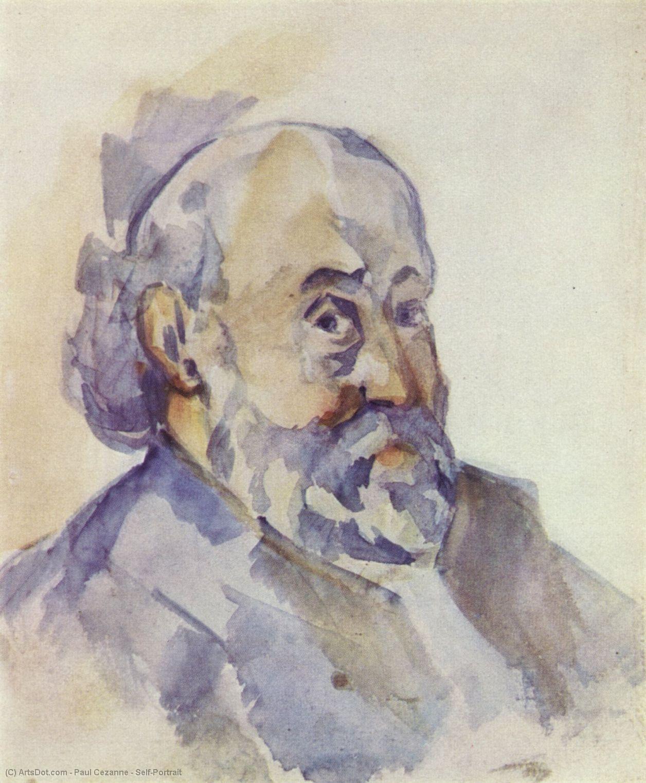 Wikioo.org – L'Enciclopedia delle Belle Arti - Pittura, Opere di Paul Cezanne - Auto Ritratto