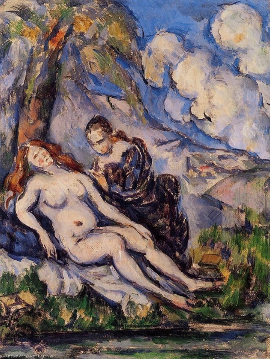 Wikioo.org - The Encyclopedia of Fine Arts - Painting, Artwork by Paul Cezanne - Bathsheba