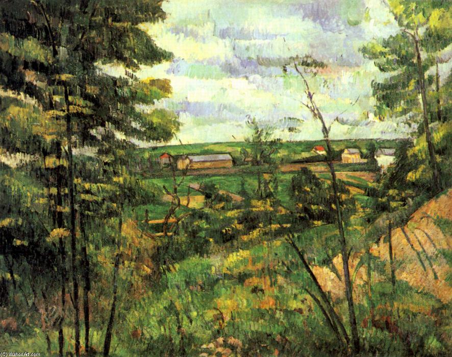 Wikioo.org - The Encyclopedia of Fine Arts - Painting, Artwork by Paul Cezanne - The valley of the Oise