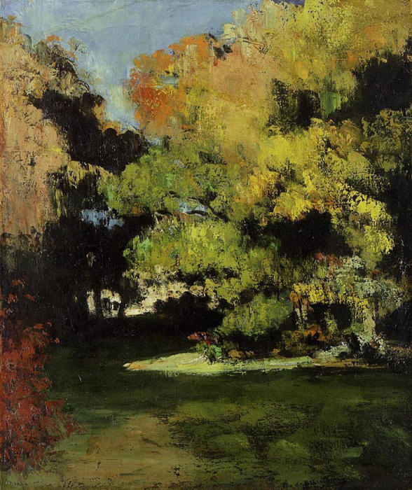 WikiOO.org - Encyclopedia of Fine Arts - Maalaus, taideteos Paul Cezanne - Clearing