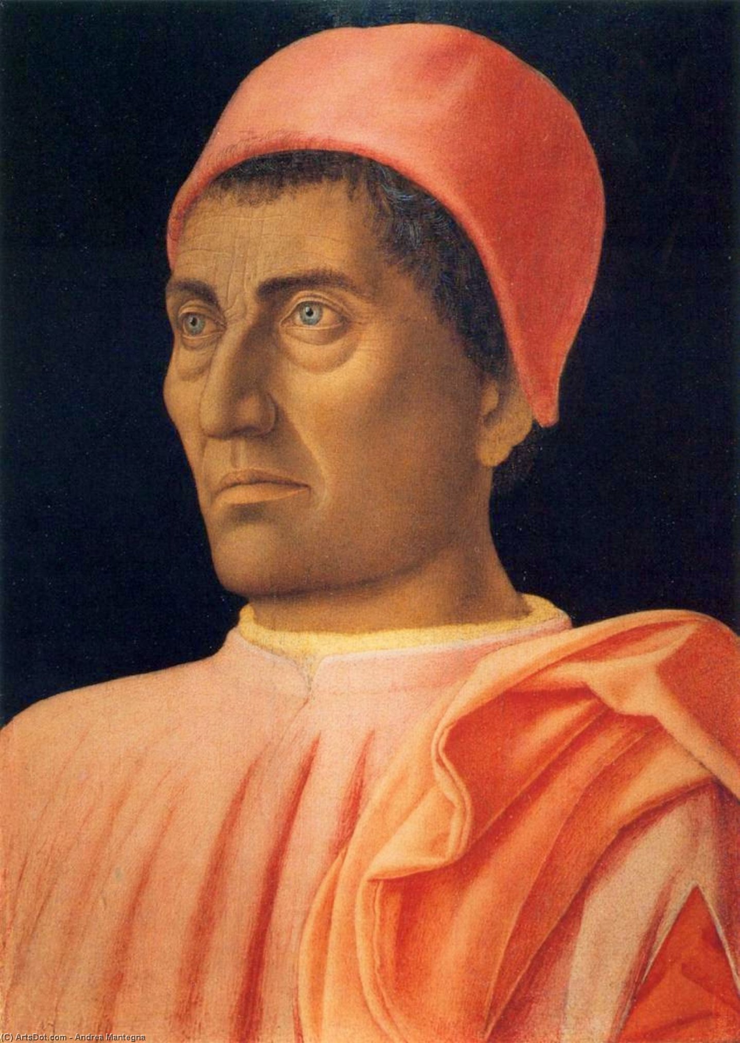 WikiOO.org - Encyclopedia of Fine Arts - Festés, Grafika Andrea Mantegna - Portrait of Carlo de' Medici