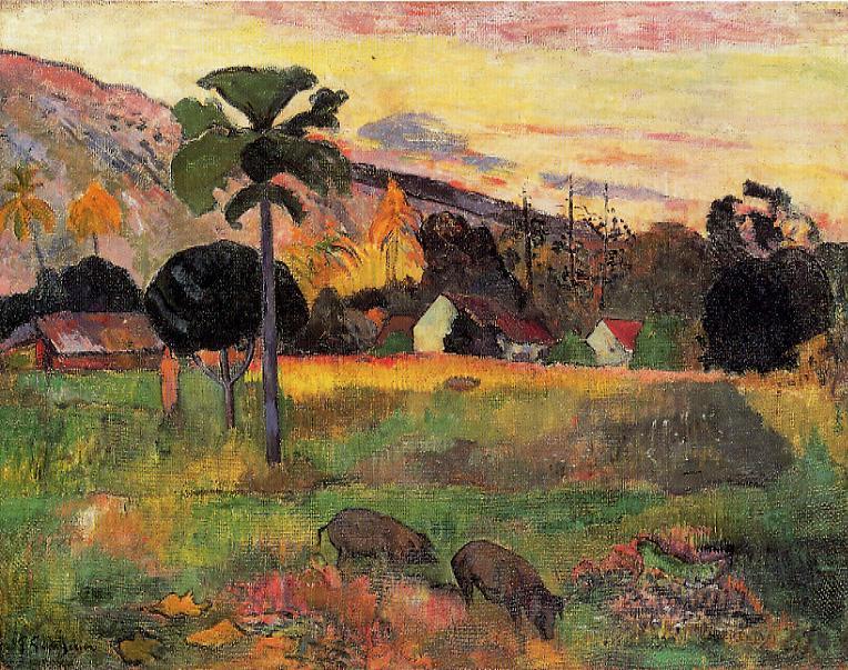 WikiOO.org - دایره المعارف هنرهای زیبا - نقاشی، آثار هنری Paul Gauguin - Come here
