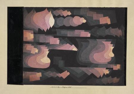 WikiOO.org - Enciklopedija dailės - Tapyba, meno kuriniai Paul Klee - Add in red