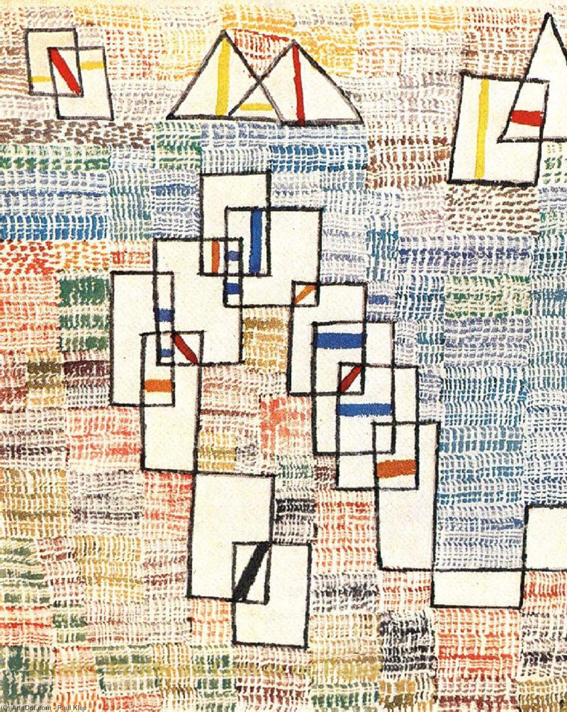 Wikioo.org - The Encyclopedia of Fine Arts - Painting, Artwork by Paul Klee - Cote de provence