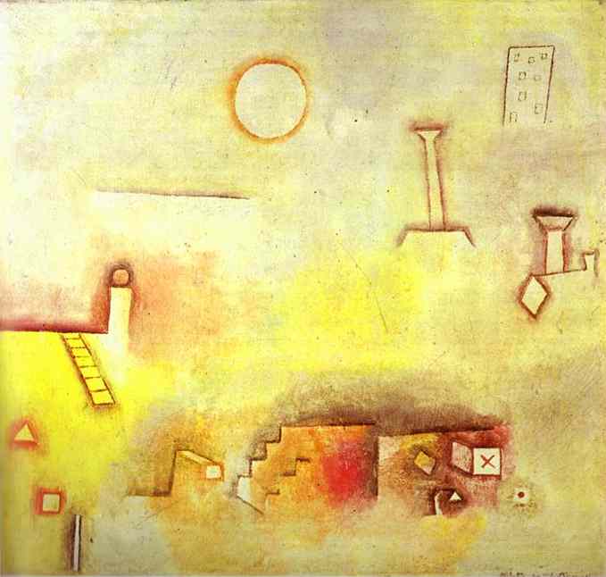 WikiOO.org - Encyclopedia of Fine Arts - Maleri, Artwork Paul Klee - Reconstructing