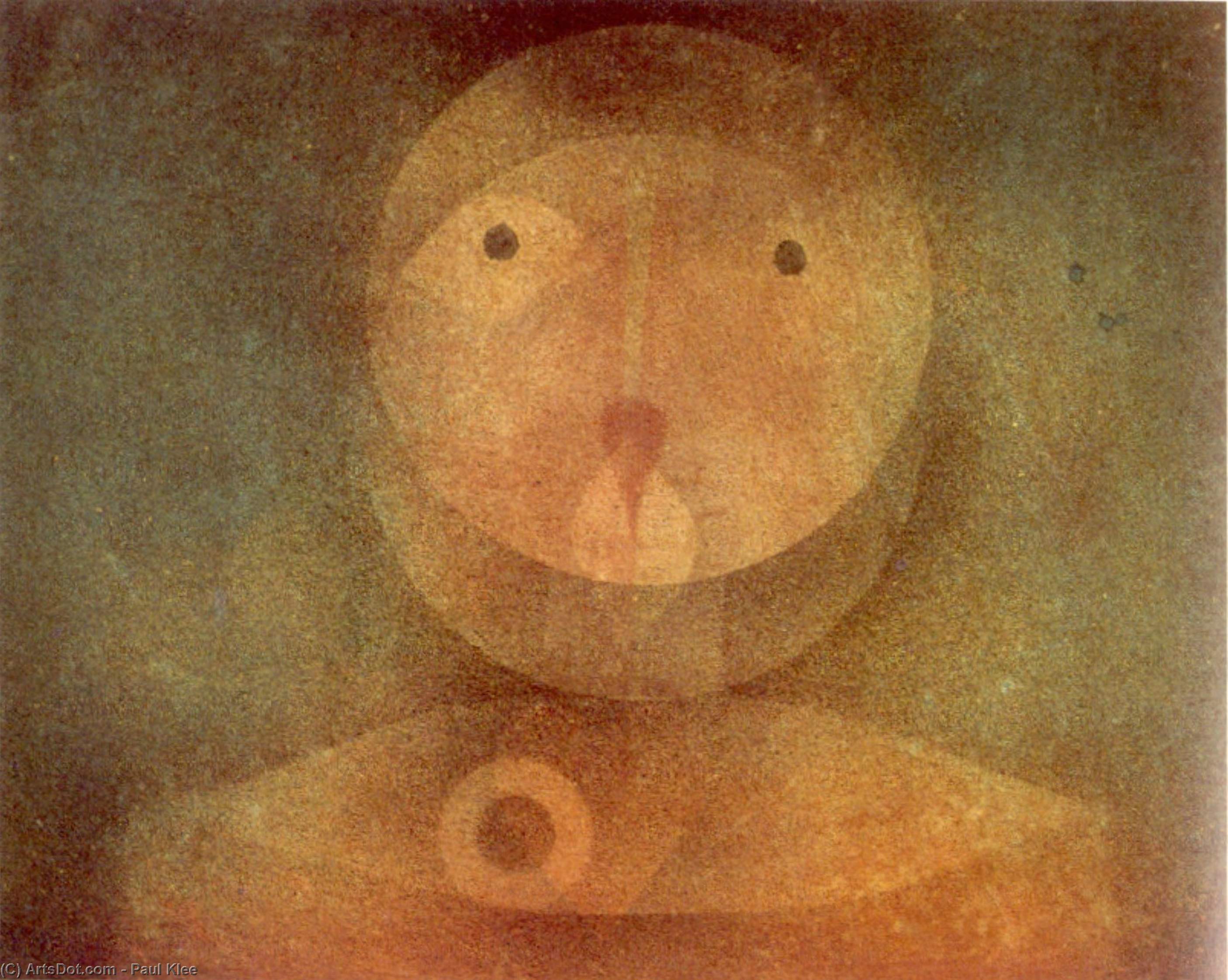 WikiOO.org - Encyclopedia of Fine Arts - Målning, konstverk Paul Klee - Pierrot Lunaire