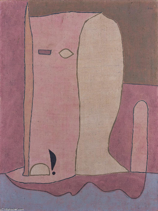 Wikioo.org – L'Enciclopedia delle Belle Arti - Pittura, Opere di Paul Klee - giardino figura