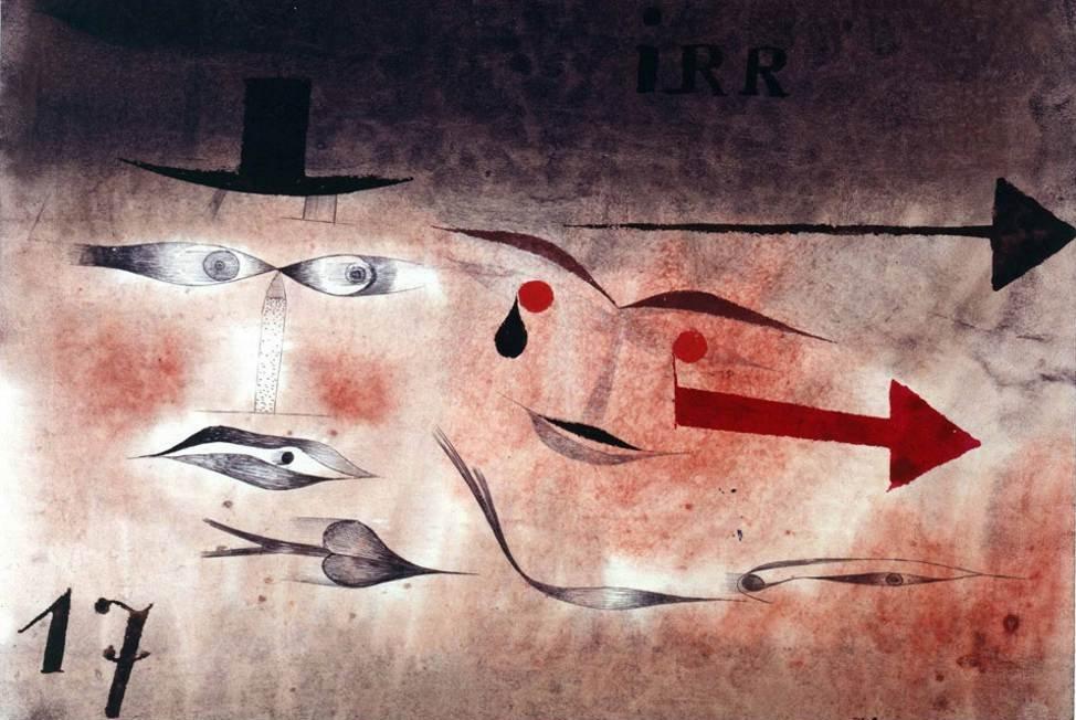 Wikioo.org - The Encyclopedia of Fine Arts - Painting, Artwork by Paul Klee - Seventeen