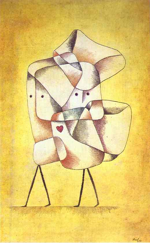 WikiOO.org - Εγκυκλοπαίδεια Καλών Τεχνών - Ζωγραφική, έργα τέχνης Paul Klee - Siblings