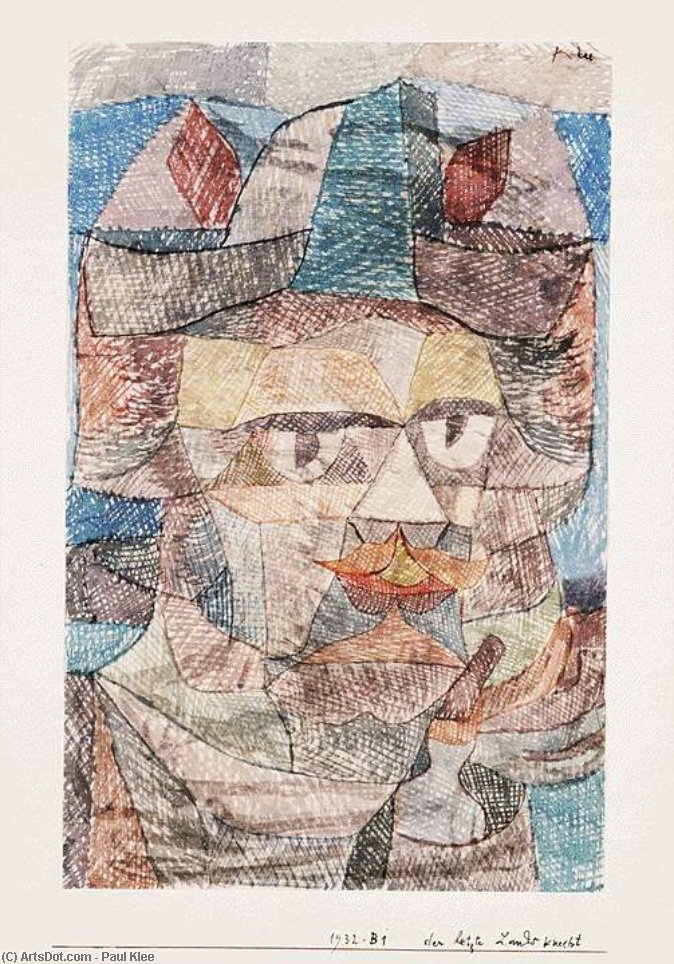 Wikioo.org - สารานุกรมวิจิตรศิลป์ - จิตรกรรม Paul Klee - The last of the mercenaries