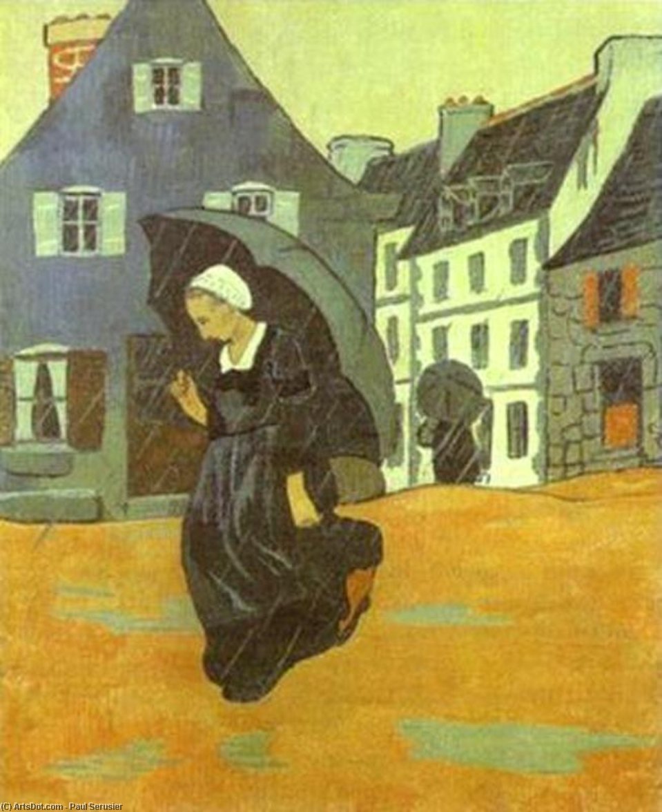 Wikioo.org - The Encyclopedia of Fine Arts - Painting, Artwork by Paul Serusier - A rain