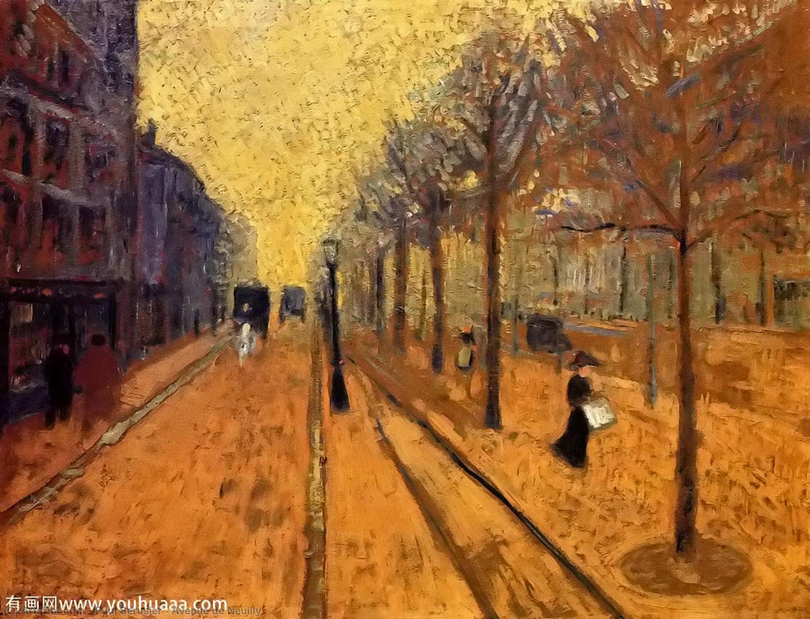 Wikioo.org - The Encyclopedia of Fine Arts - Painting, Artwork by Paul Serusier - Avenue de Neuilly