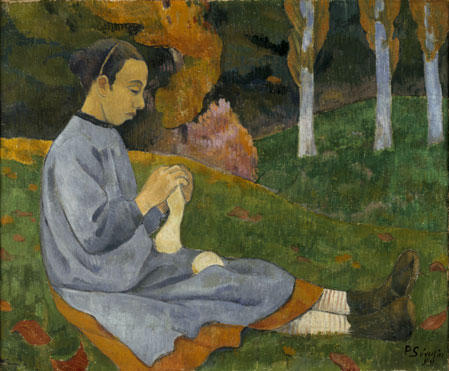 WikiOO.org - Encyclopedia of Fine Arts - Maleri, Artwork Paul Serusier - Girl from Savoy
