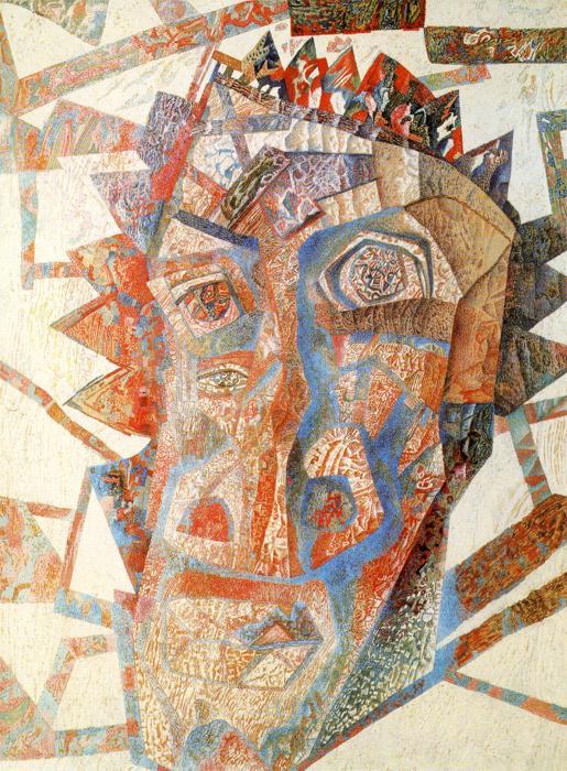 WikiOO.org - Encyclopedia of Fine Arts - Maalaus, taideteos Pavel Filonov - Head